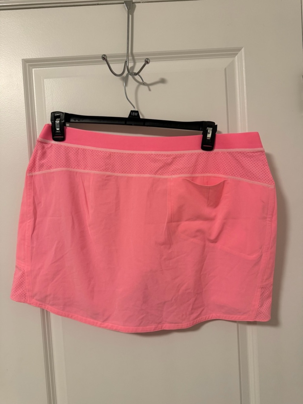 RLX Ralph Lauren Pink Performance Golf Skort with Pockets – Women’s Size XL NWT - Picture 4 of 9